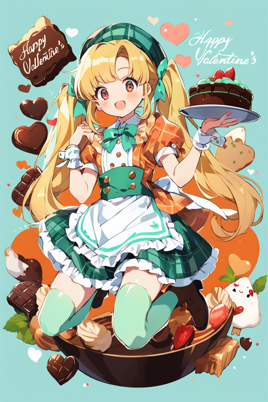 ミントチョコケーキは如何？