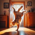 ブレイクダンス猫の癖 5枚目