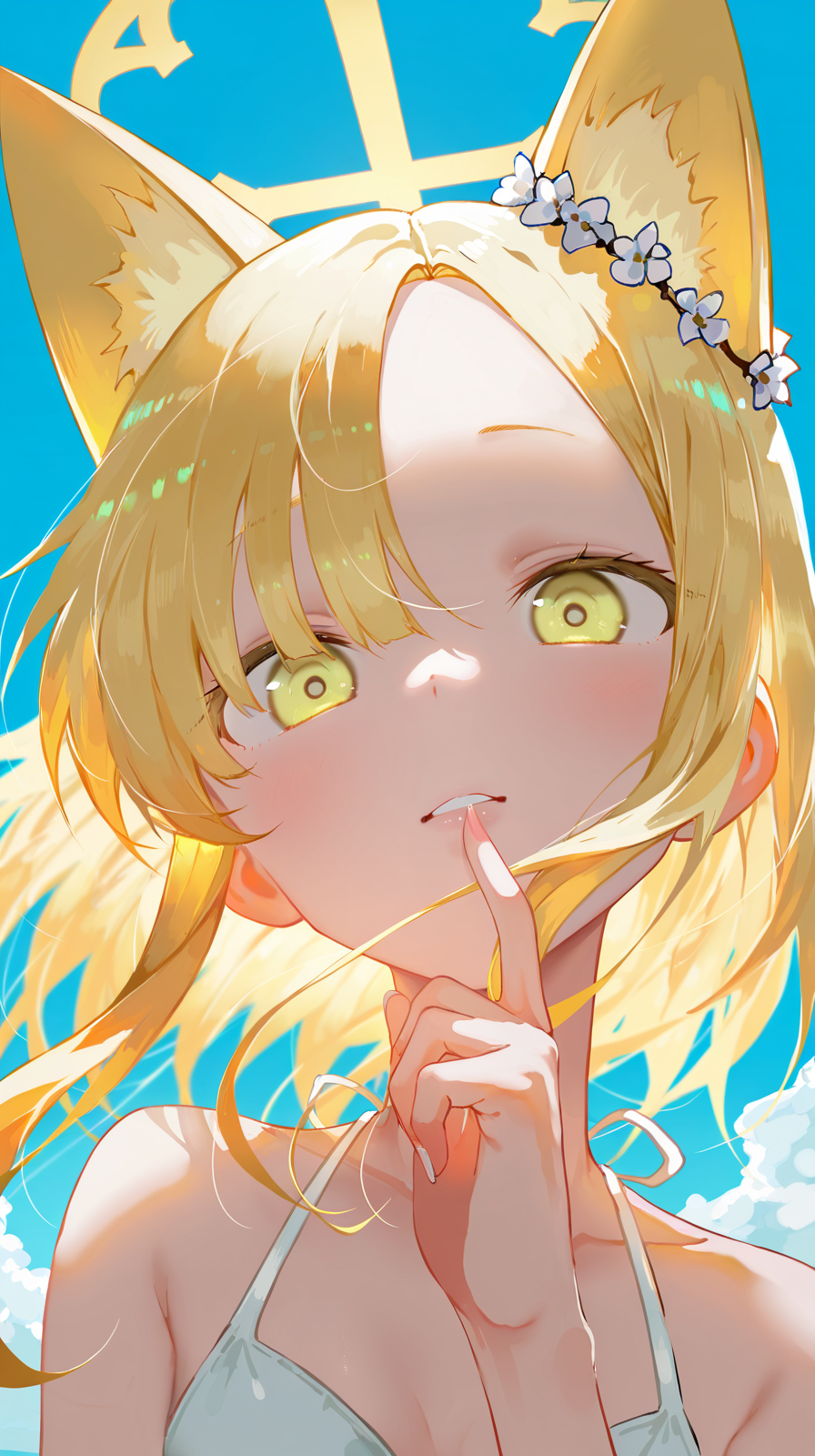 透き通るようなイラスト