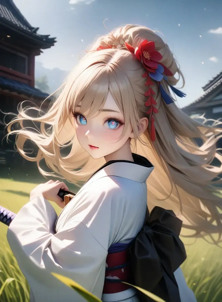 着物と刀 | の人気AIイラスト・グラビア