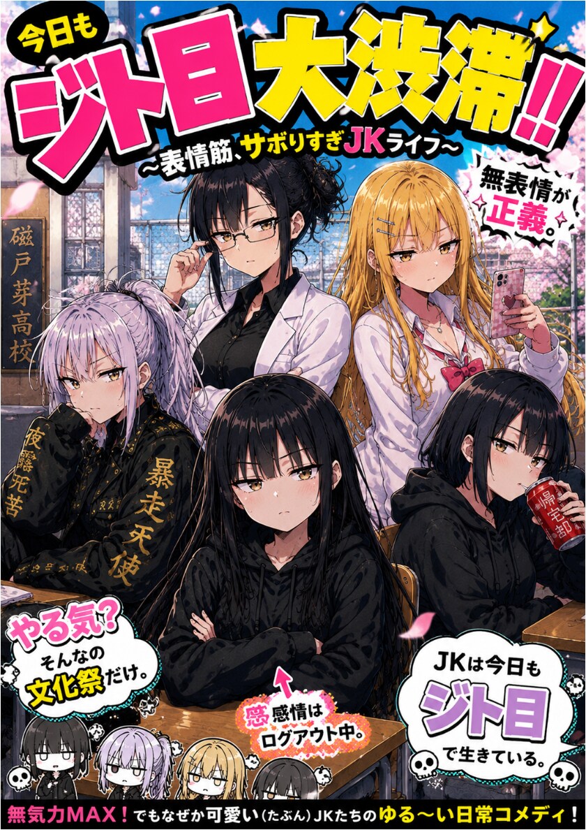 ジト目高校1巻