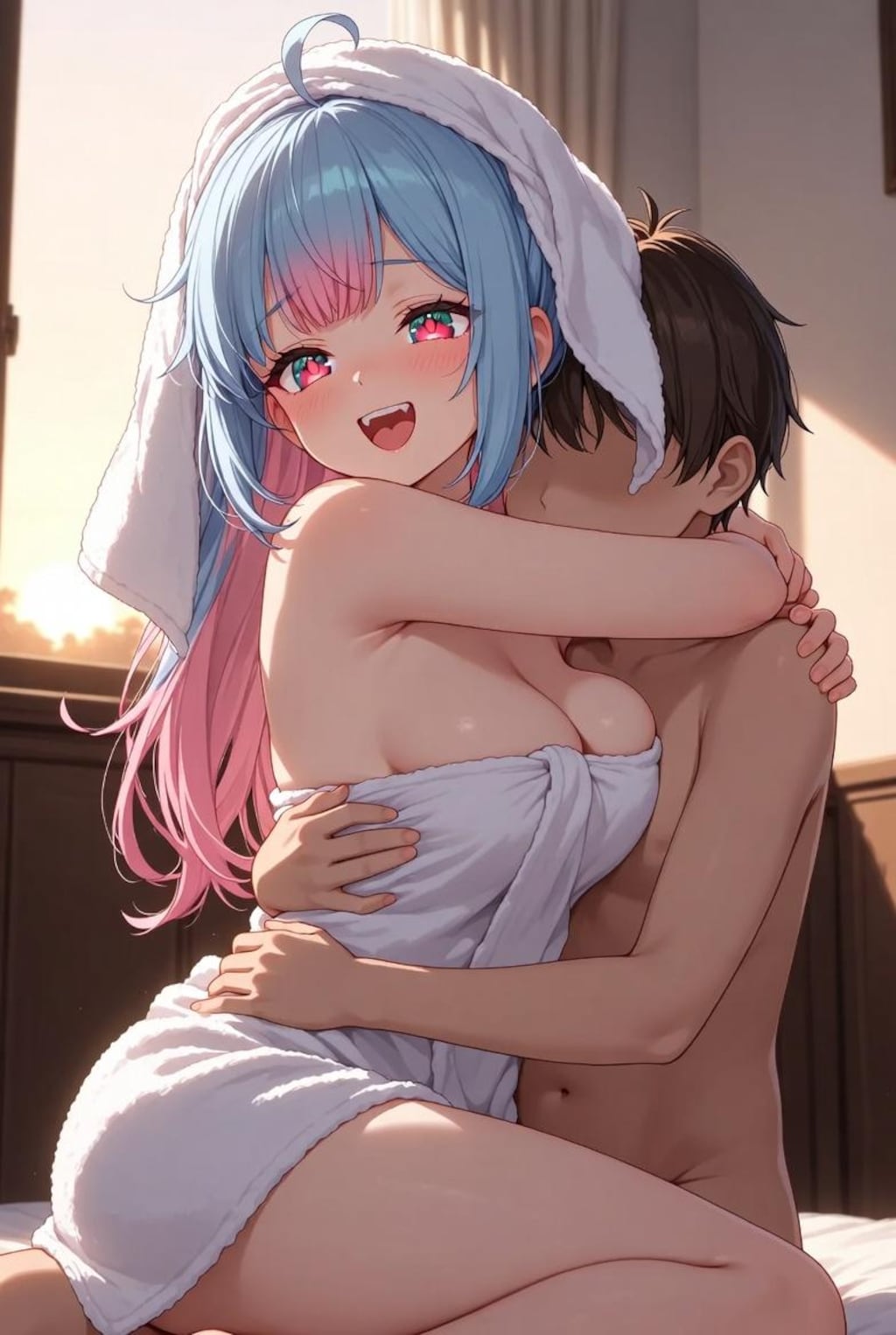 おねショタ