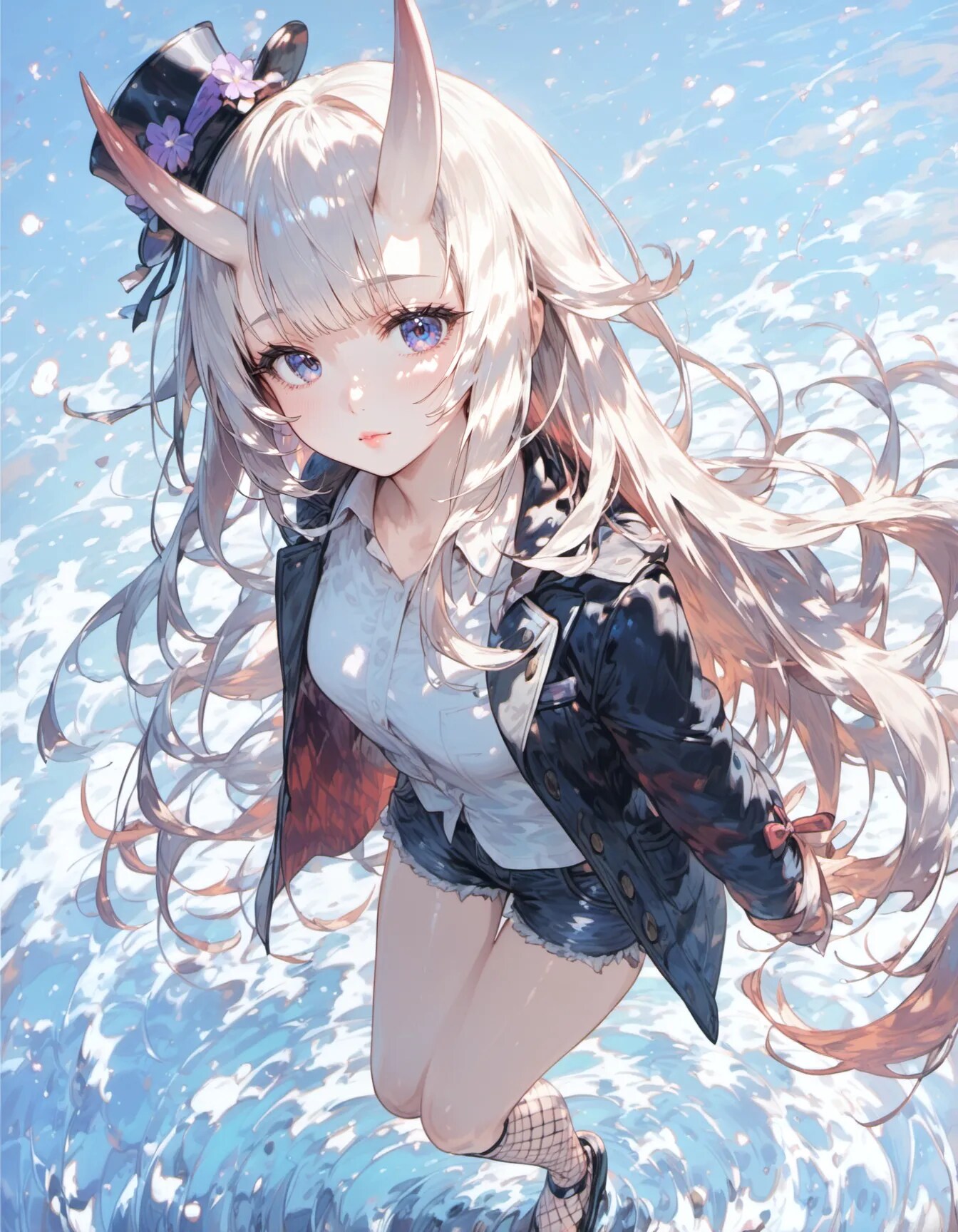 Azure Tide Wanderer