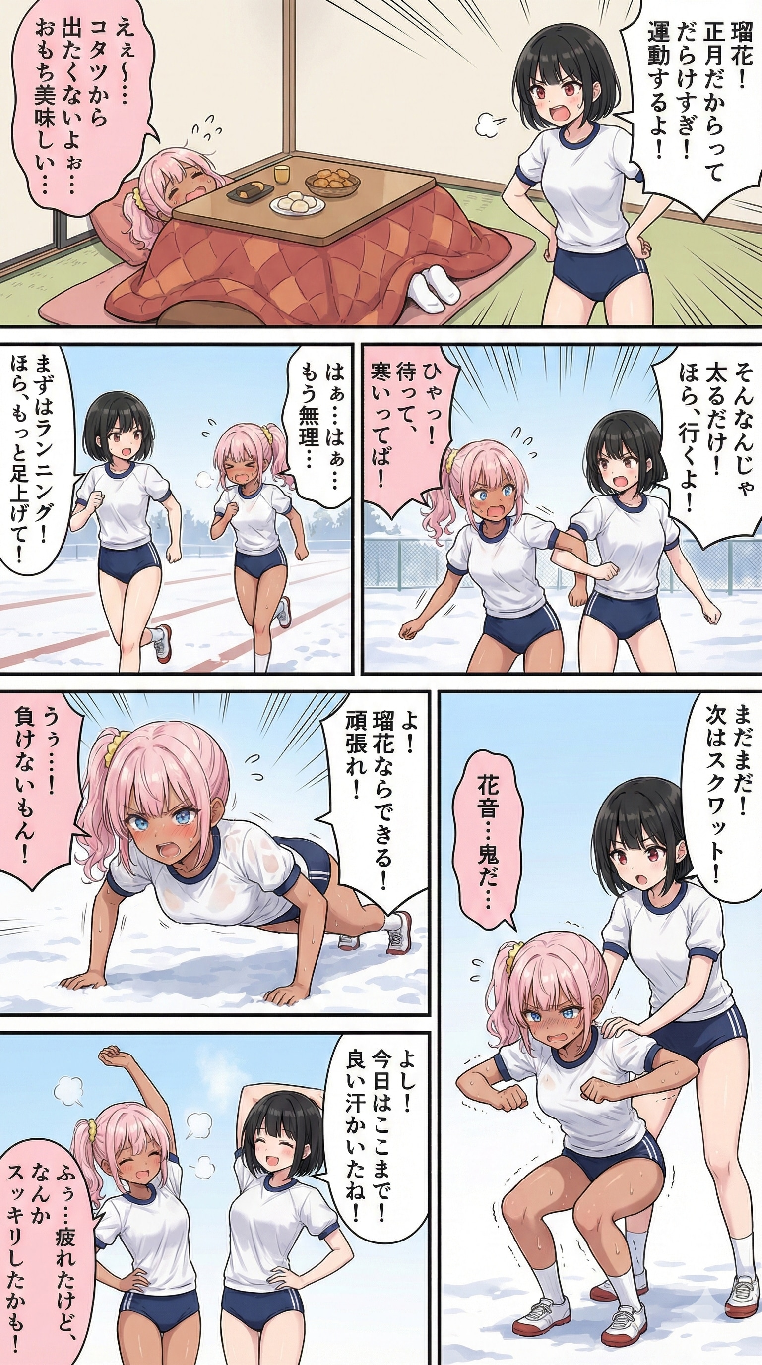 熱血！お正月リセット‼️ ~ カノンとルカ 2 ~