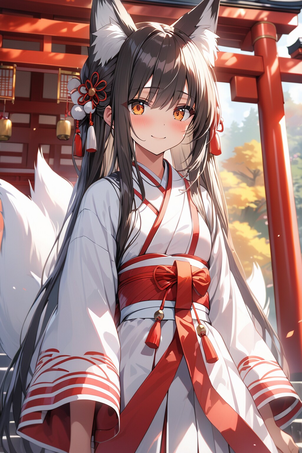 いたずら狐 | の人気AIイラスト・グラビア