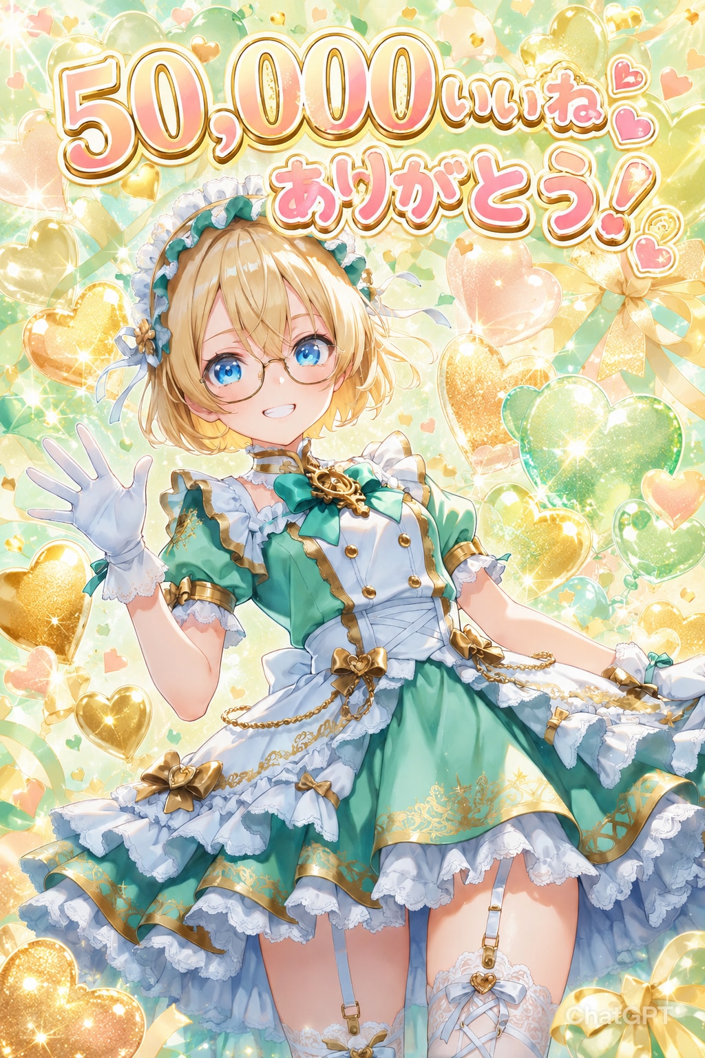 ありがとうも可愛く