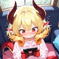 不意に竜化してしまってスマホ操作に苦労するドラゴン娘 3枚目