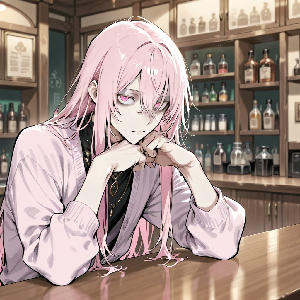 ペールピンク髪色チャレンジ | の人気AIイラスト・グラビア