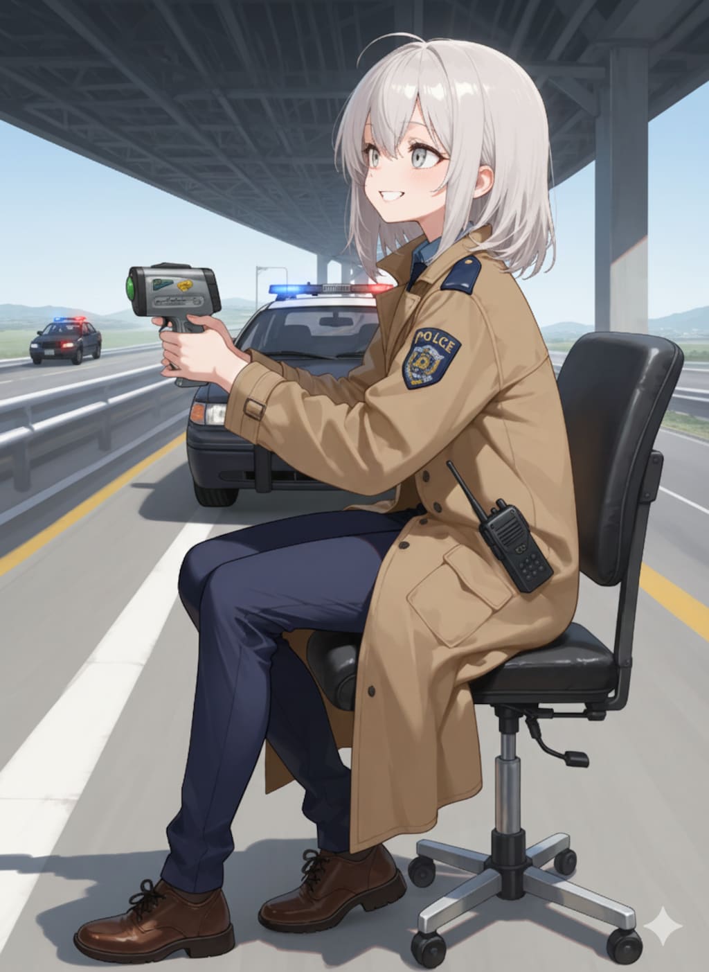 ただいまサイン会（取り締まり）開催中