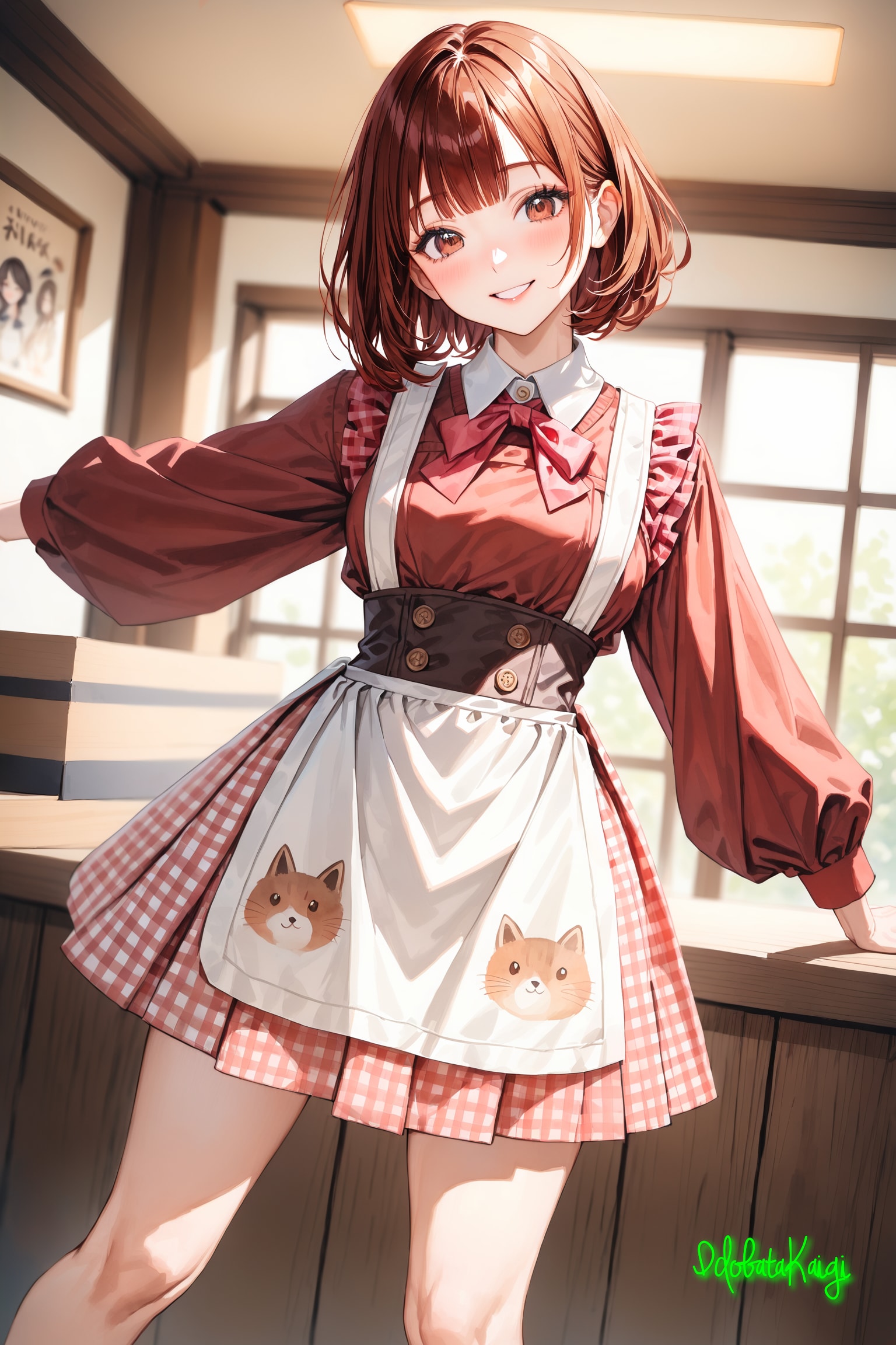 幼馴染家の喫茶店 | の人気AIイラスト・グラビア