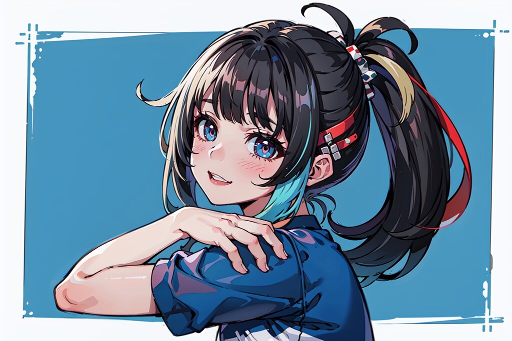ポニーテール娘