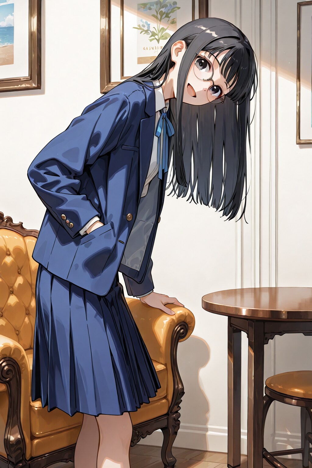 眼鏡×公立ダサ制服女子５