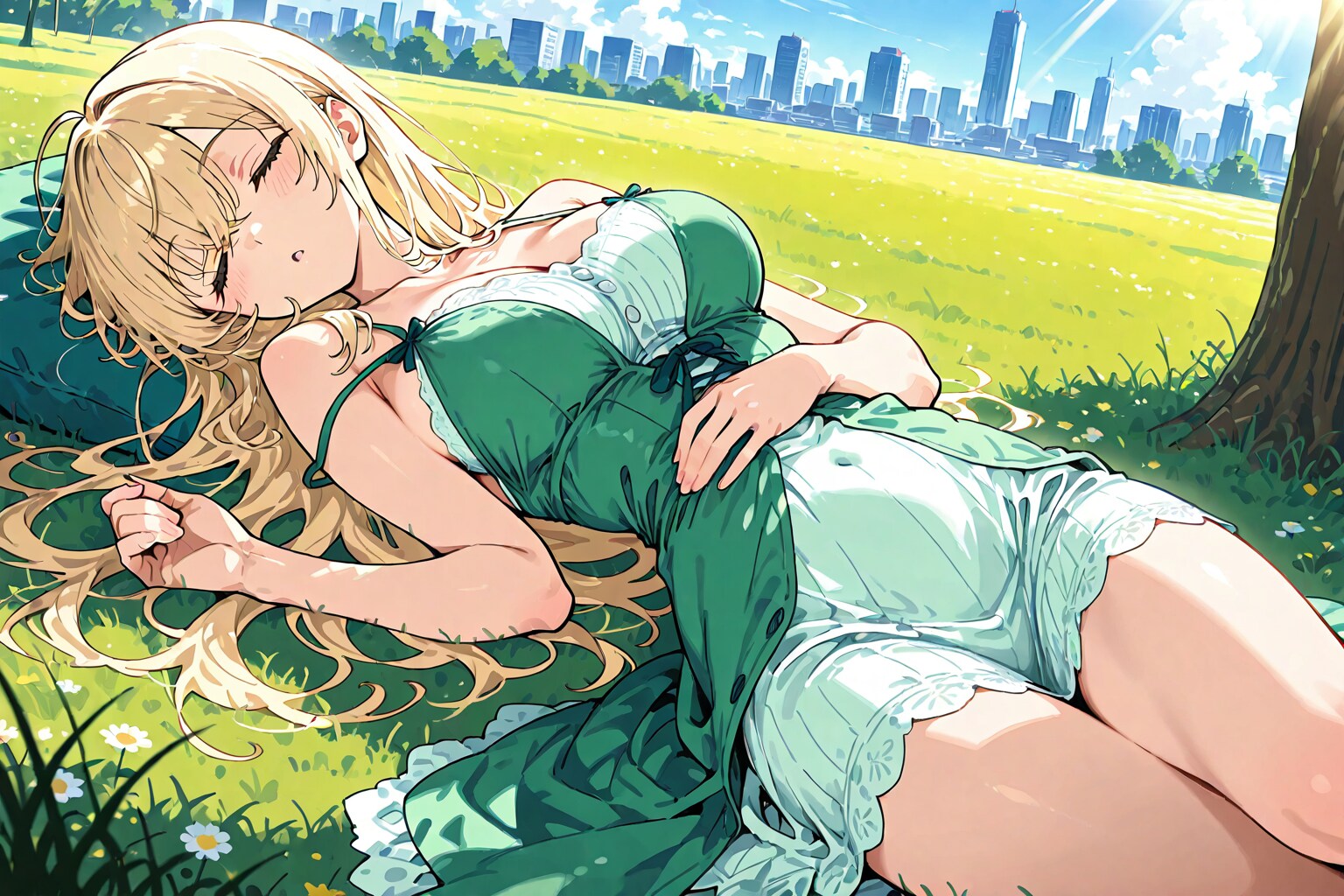 DAISYで金髪さん春眠