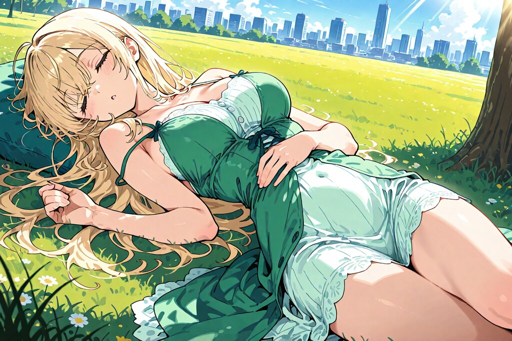 DAISYで金髪さん春眠