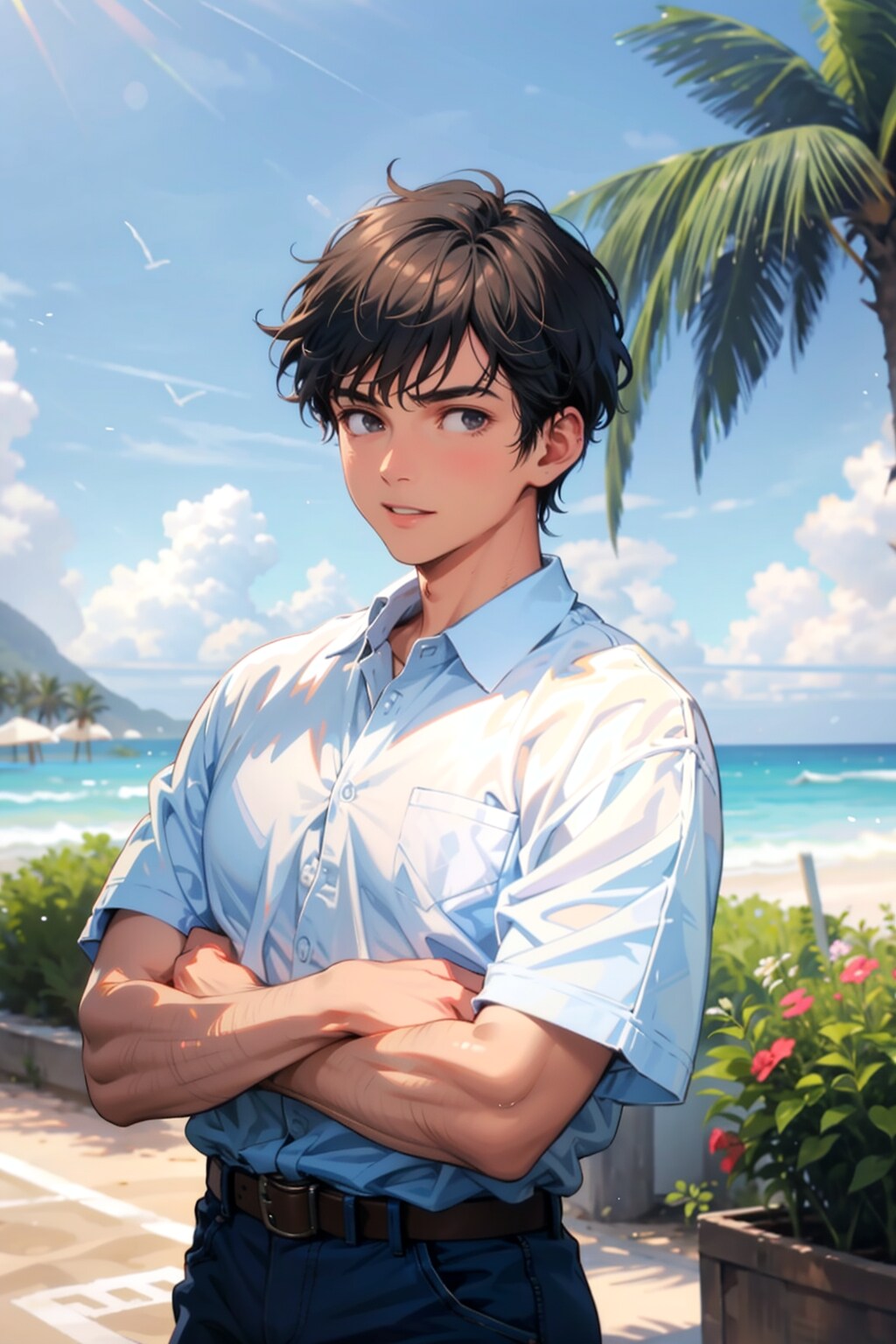 空手家の男性