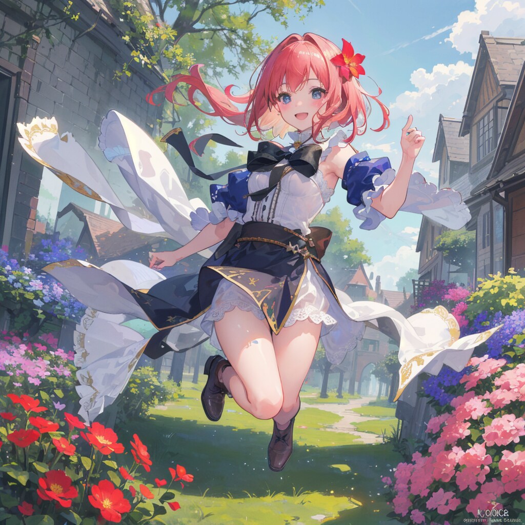 フワフワジャンプ♪