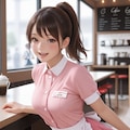 カフェのウェイトレス 6枚目