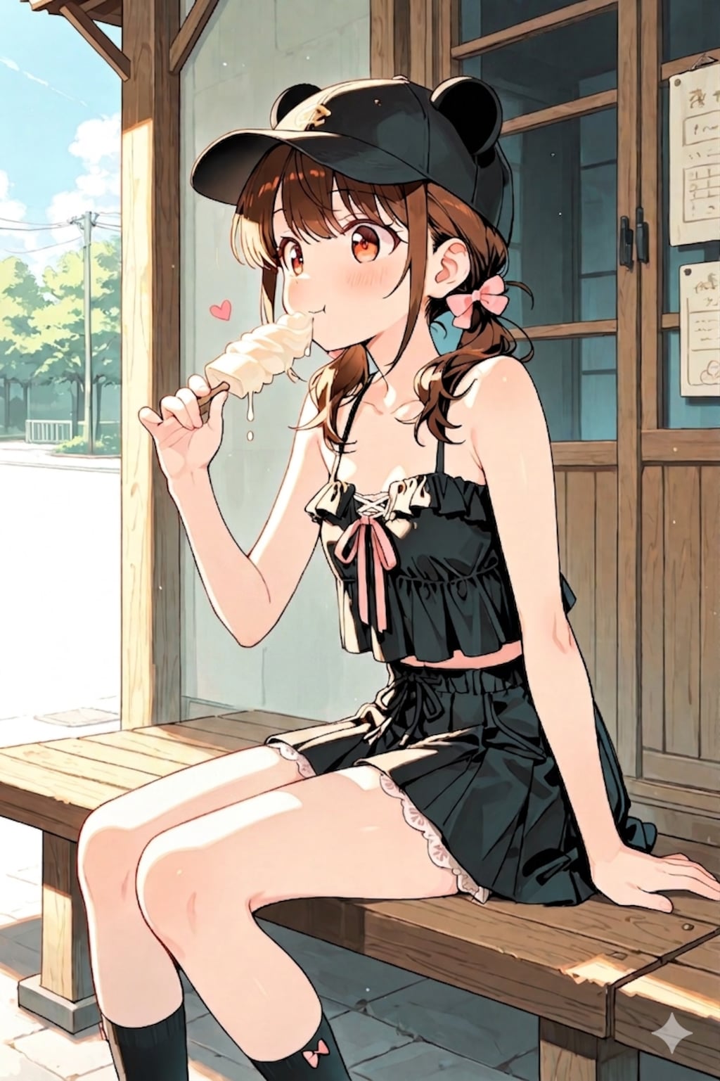 アイスと少女