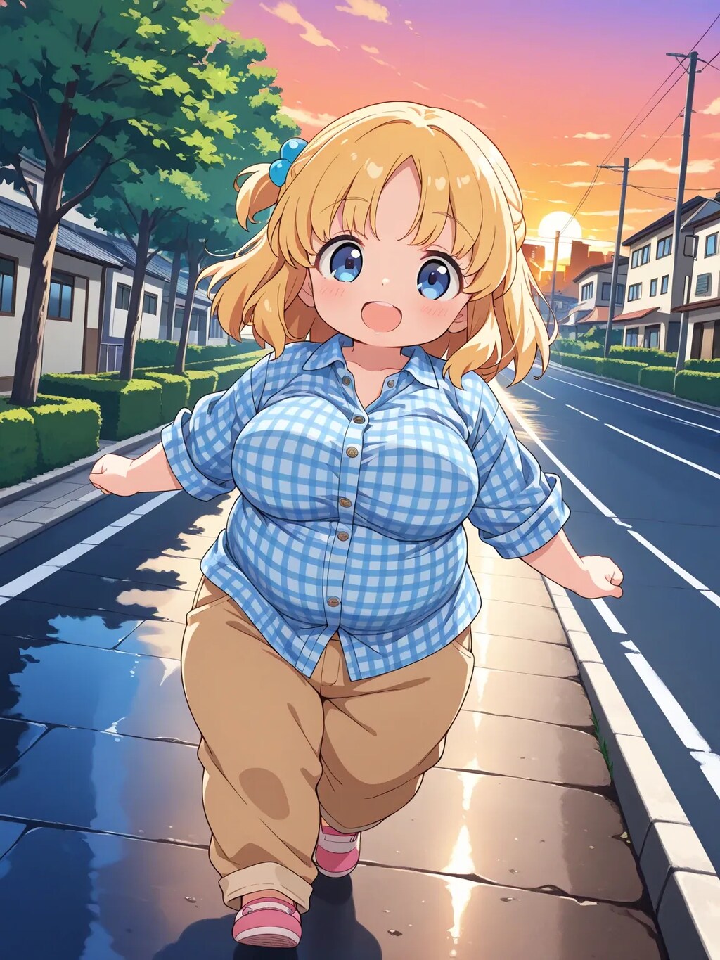 まりあちゃんの帰り道