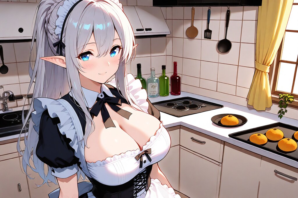 おはようございます。マスター・・・朝食の用意はもうすぐですから。　ー by #CAPE ー