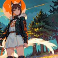 Suddenly a wild wolf girl has appeared 2枚目
