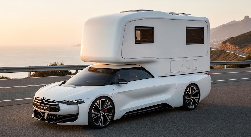 シトロエンビジョングランツーリスモキャンピングカー