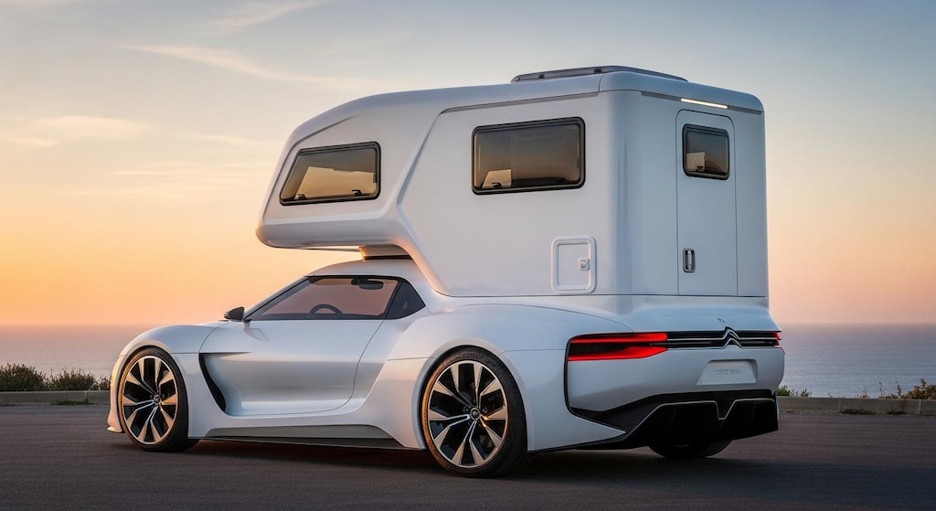 シトロエンビジョングランツーリスモキャンピングカー