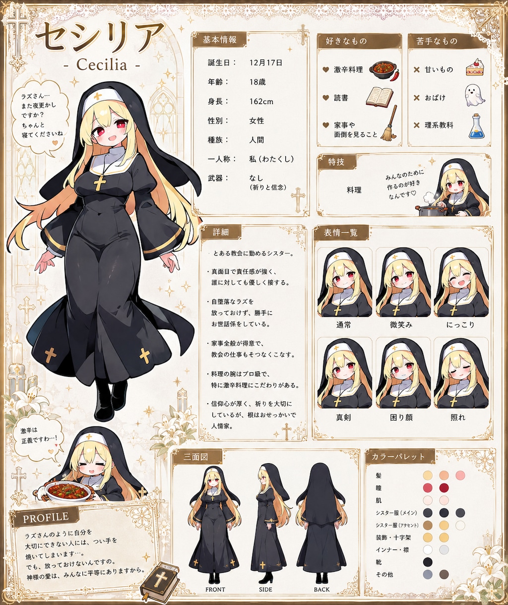 うちの子プロフィール(固定)
