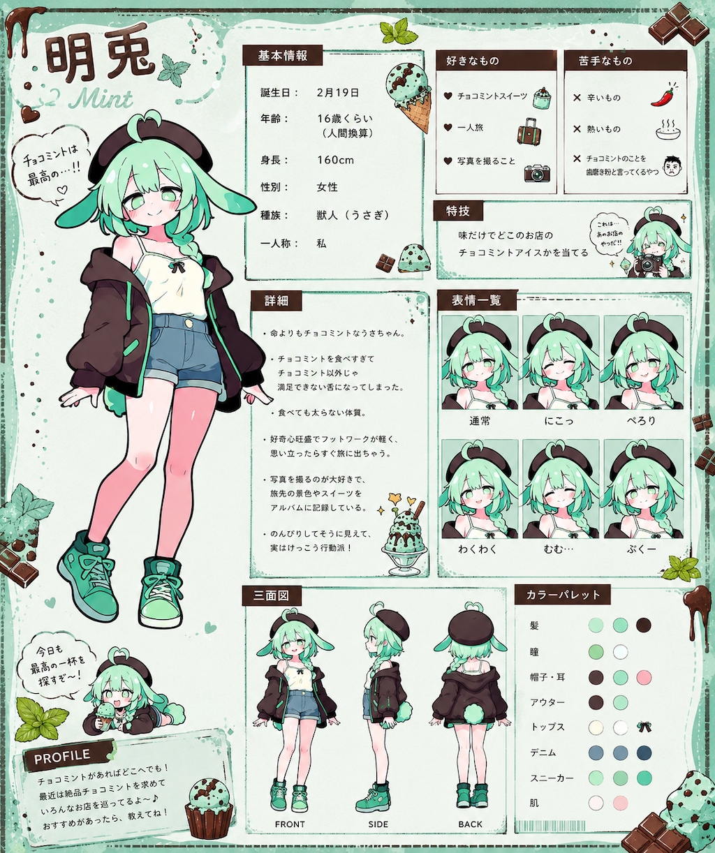 うちの子プロフィール(固定)