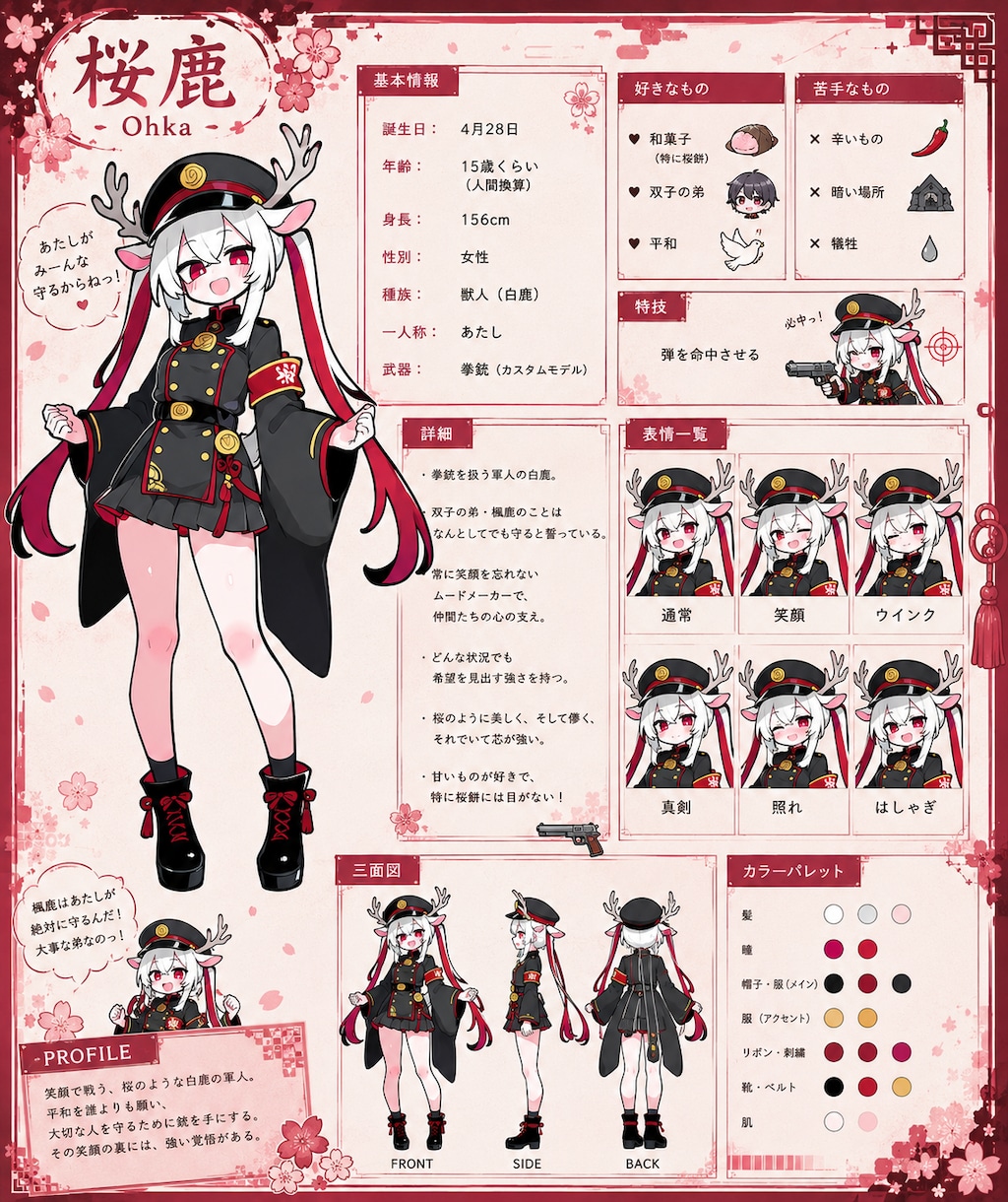 うちの子プロフィール(固定)