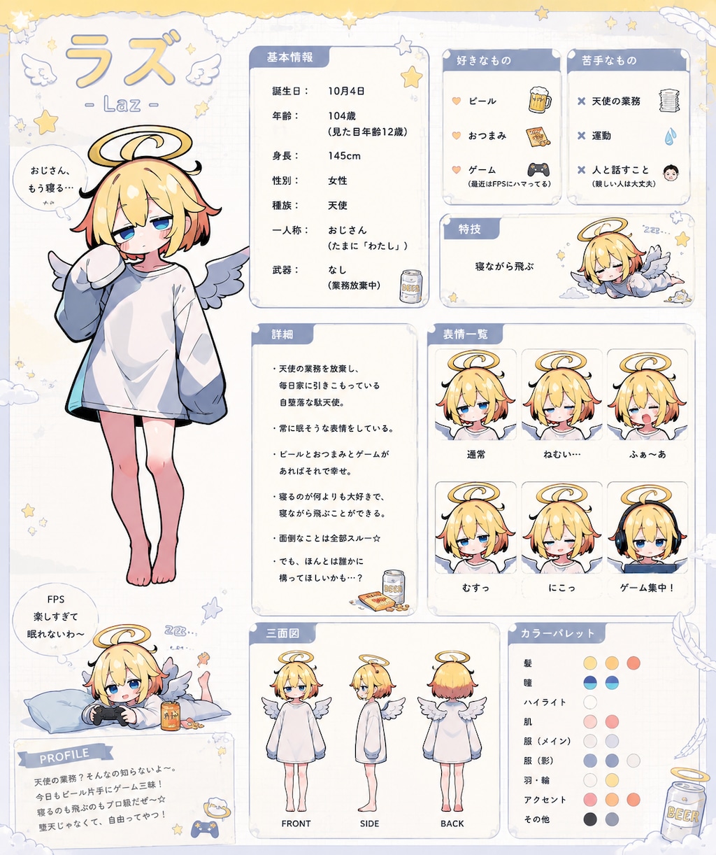 うちの子プロフィール(固定)