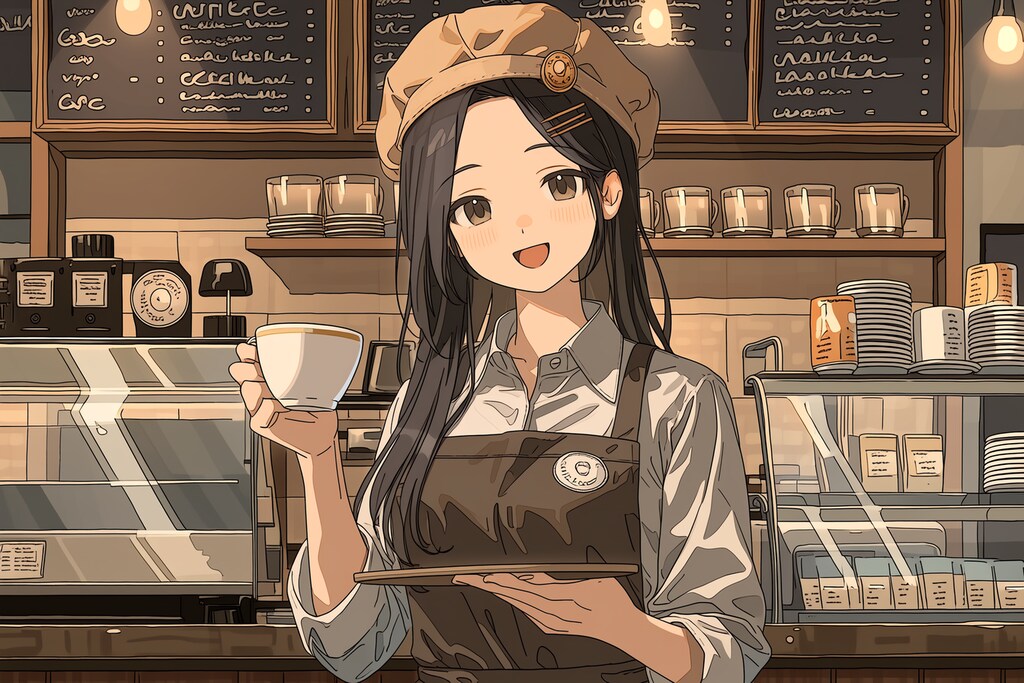 カフェのお姉さん☕✨219