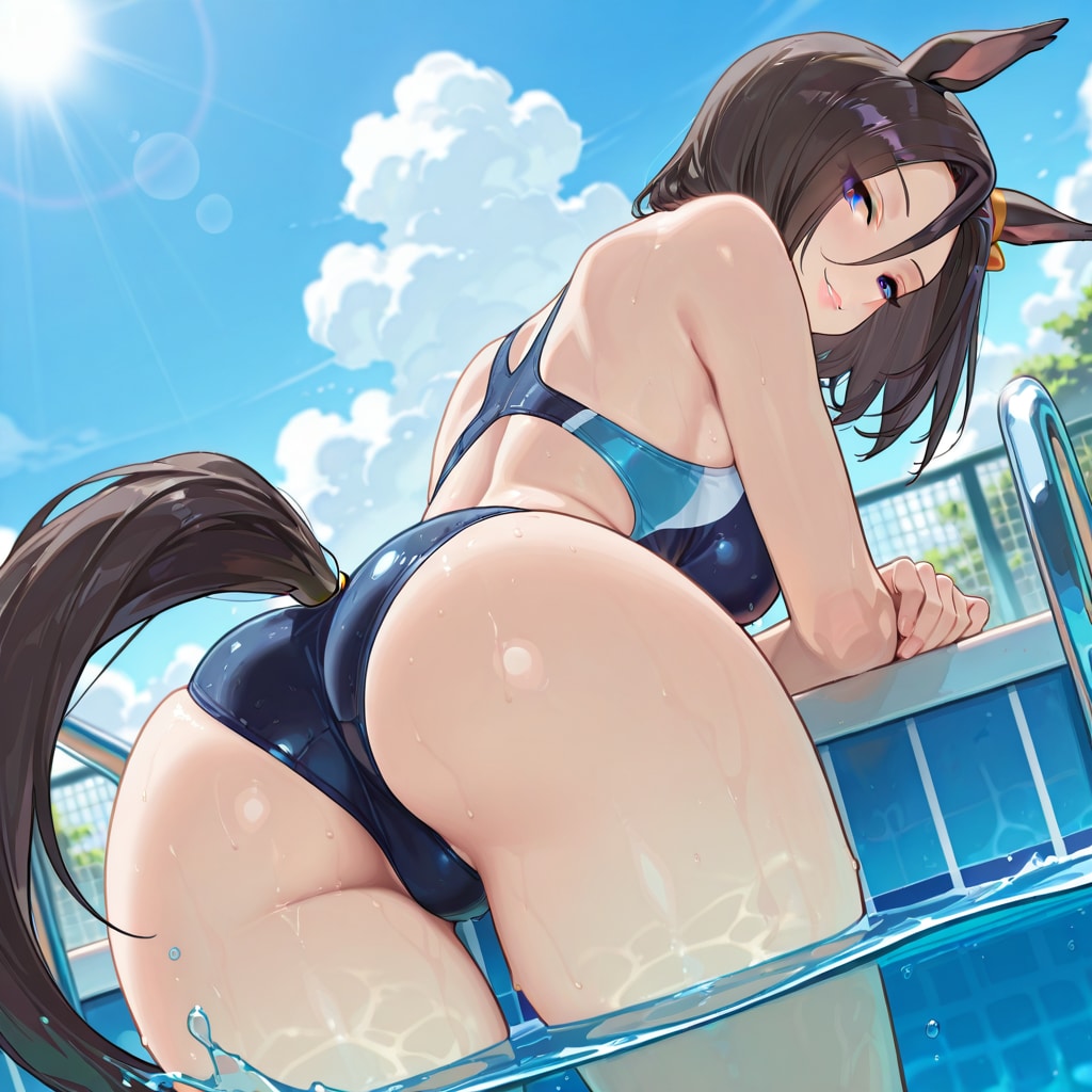 プールサイドのグルねぇ