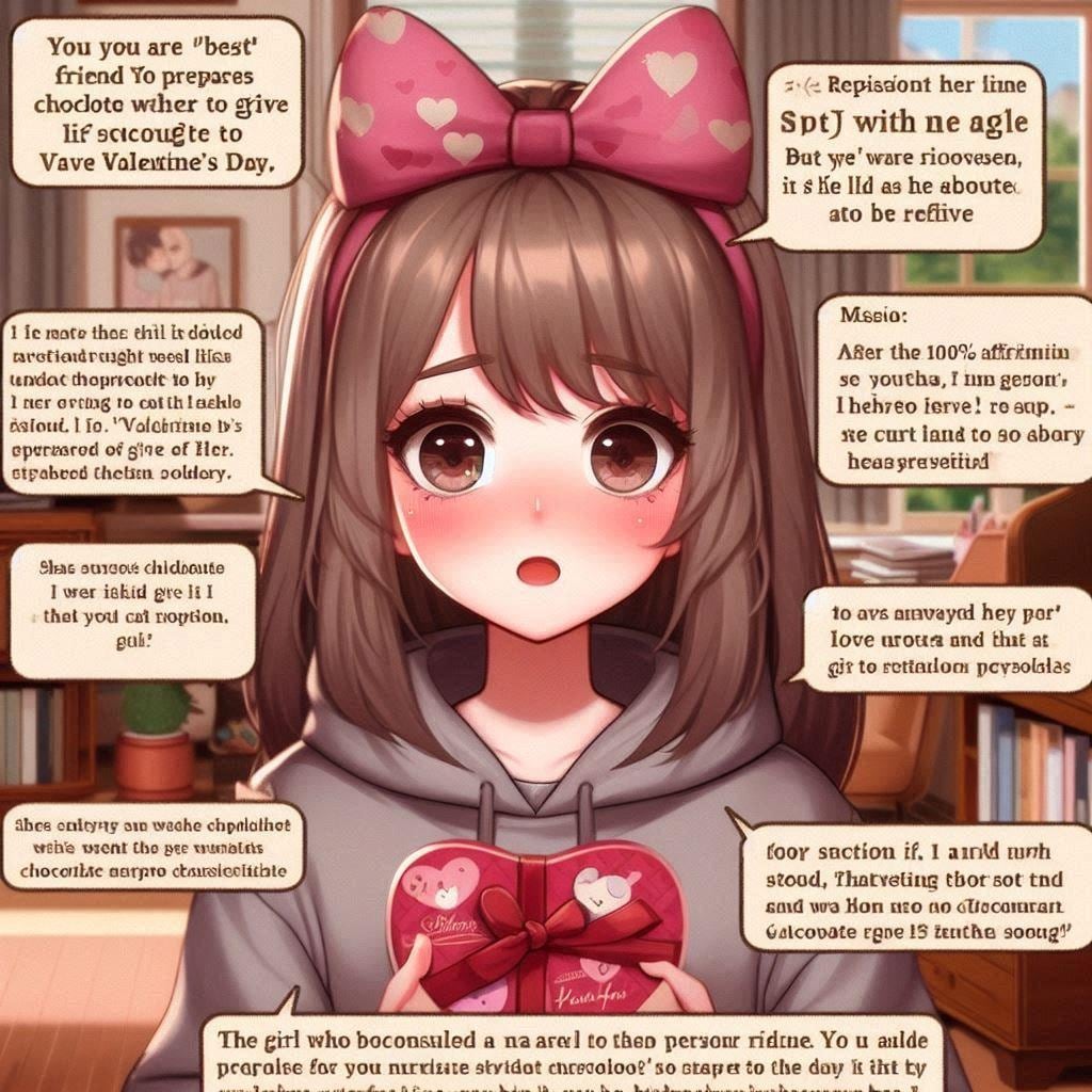 ３バレンタインデーにチョコレートを渡すかどうか最後まで迷ってる女の子へのアドバイス