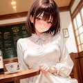 喫茶店でこっそり 6枚目