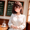 喫茶店でこっそり 4枚目