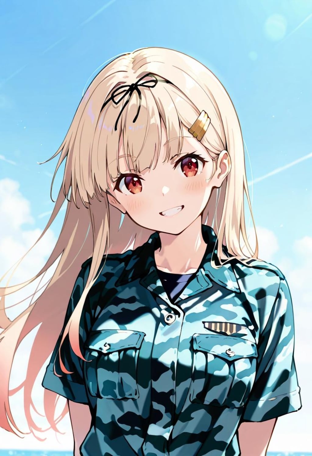 海自の子（艦これ夕立）