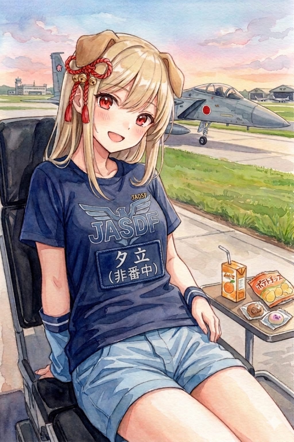 海自の子（艦これ夕立）
