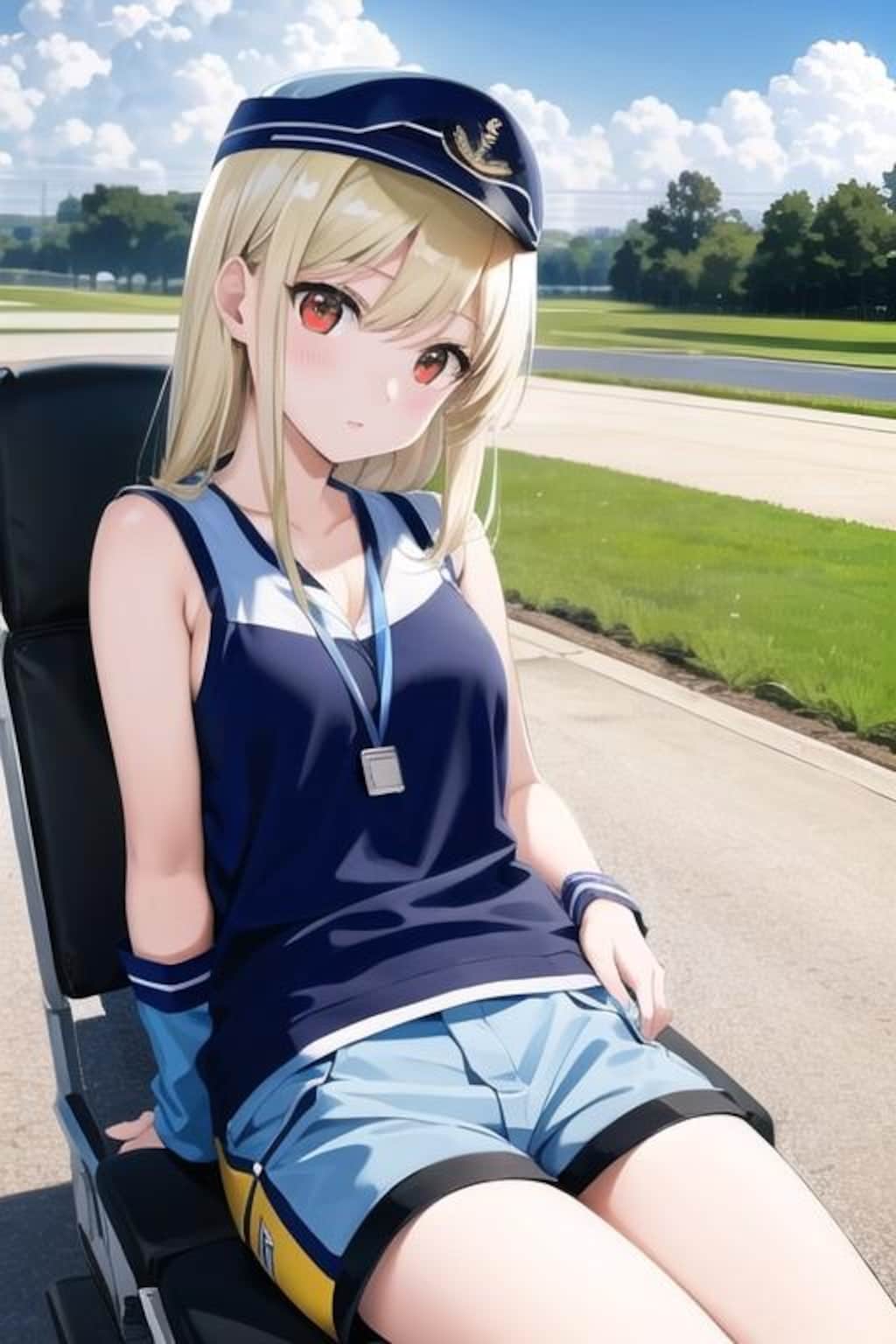 海自の子（艦これ夕立）
