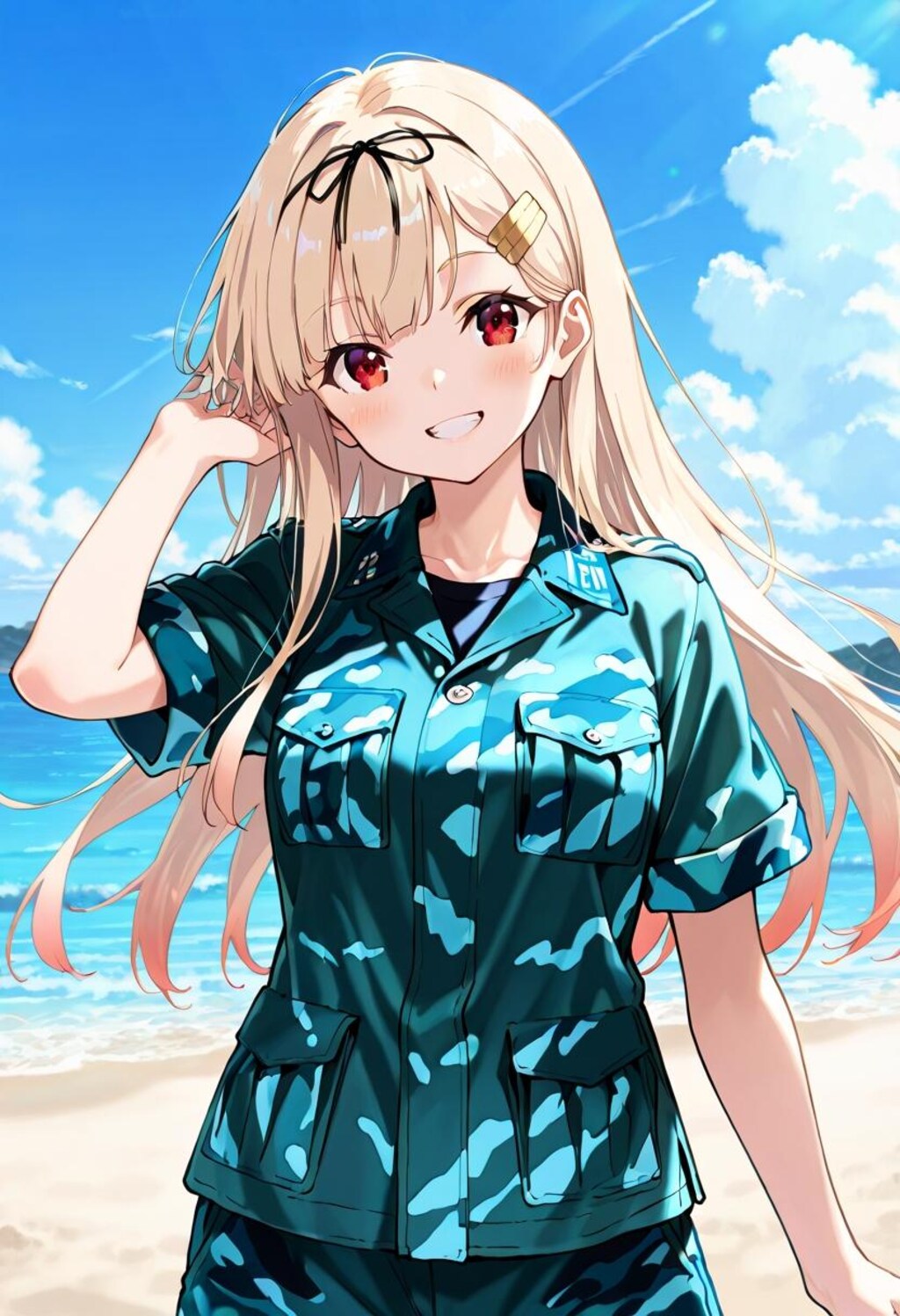 海自の子（艦これ夕立）