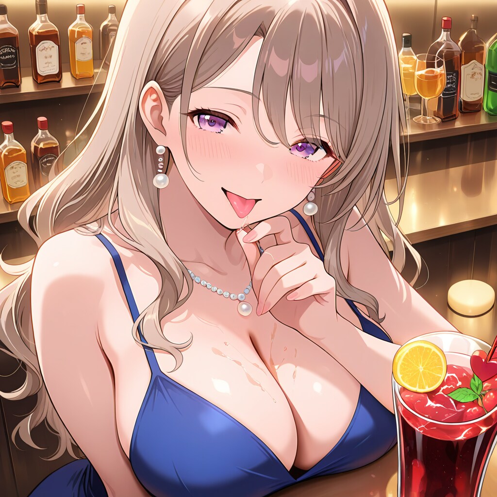 どう見てもお水のお姉さんが接客している件