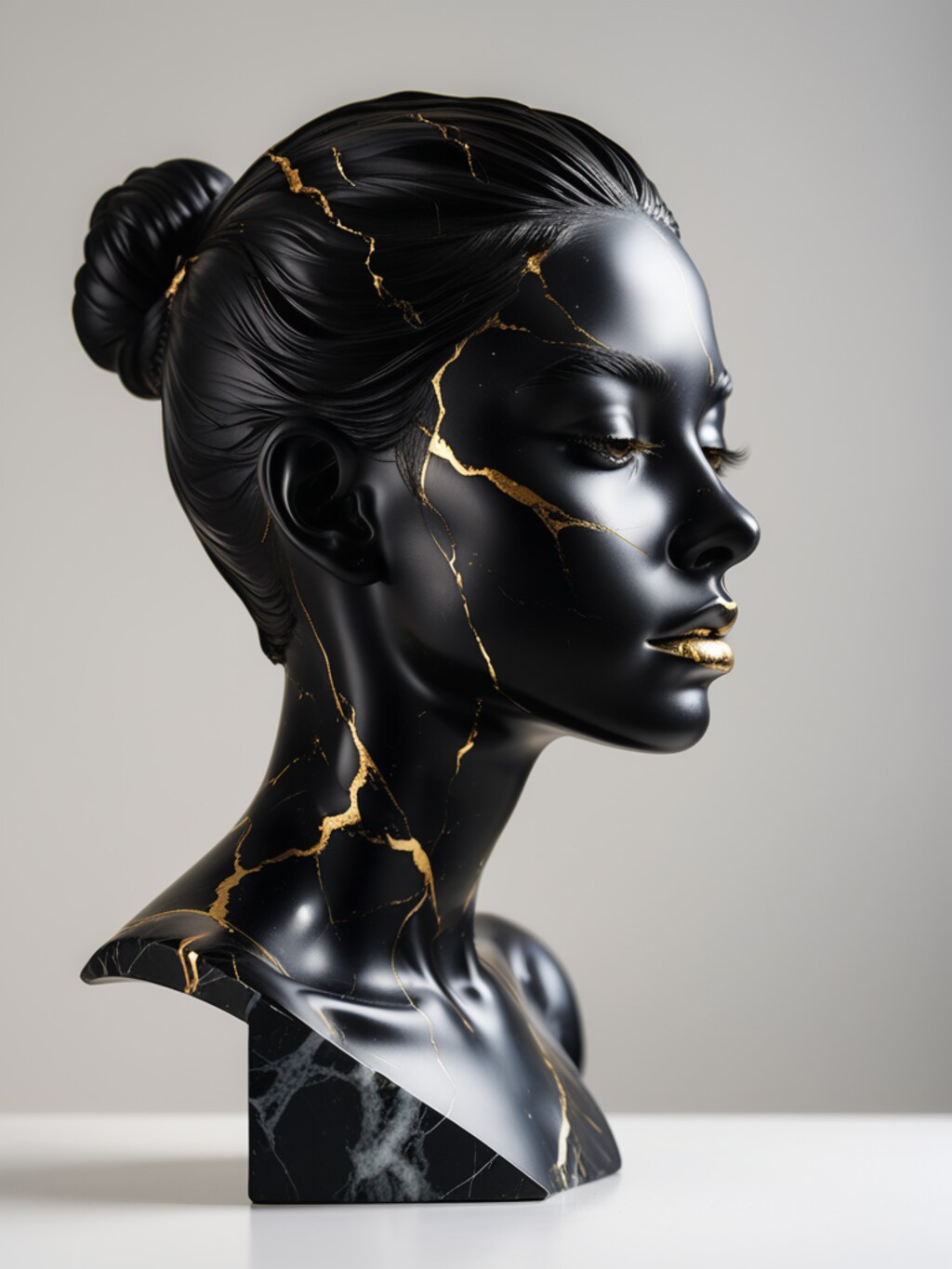 大理石の金継ぎヴィーナス