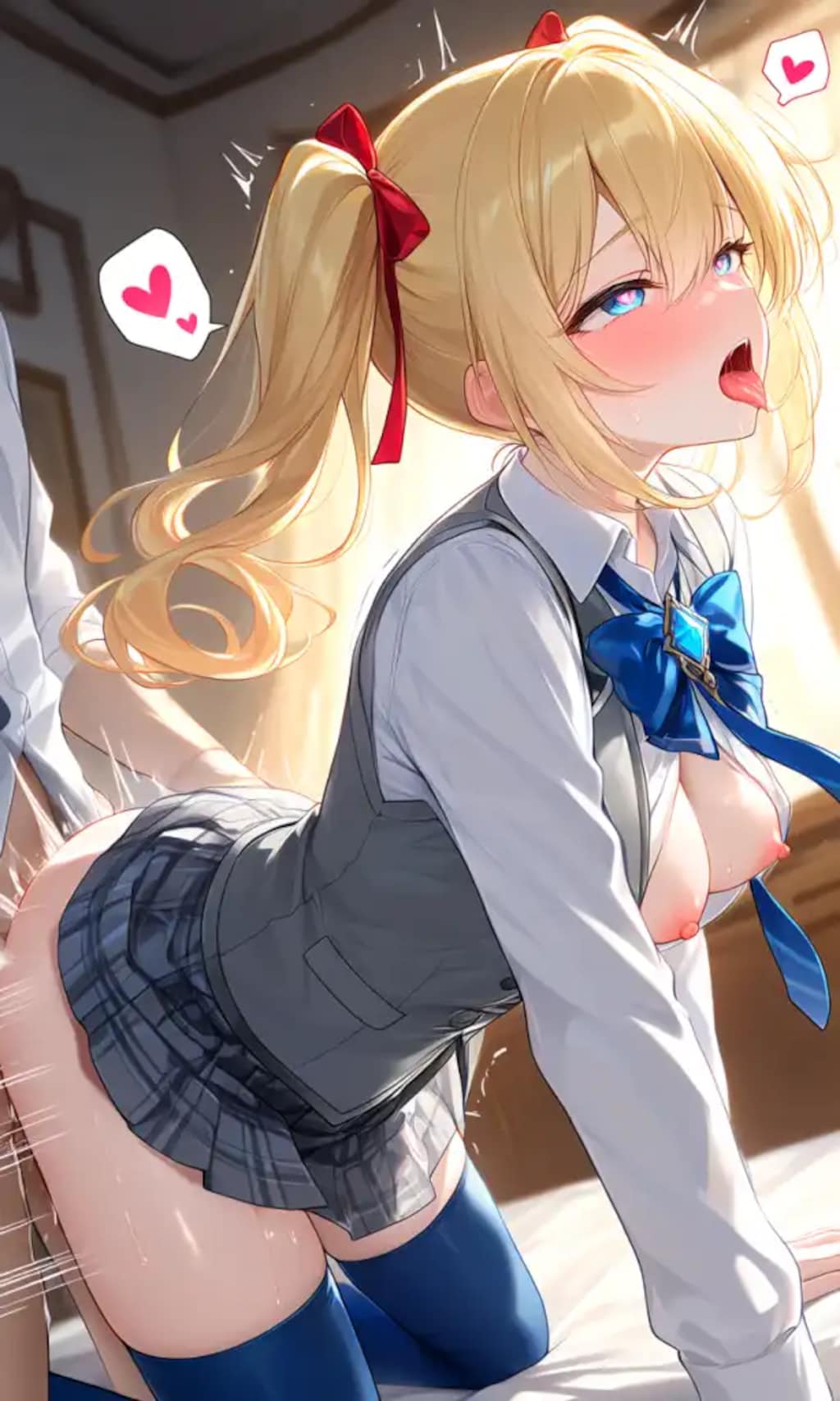べ、別に…気持ちいいなんて…はぁっ…あっ、あっ、あんっ…///