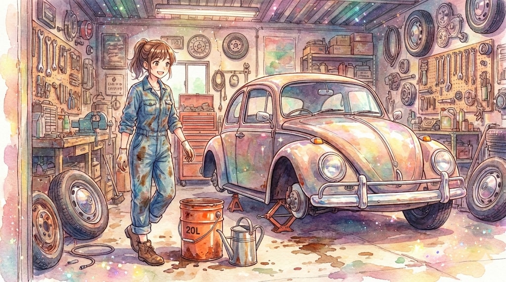 ビートルの整備