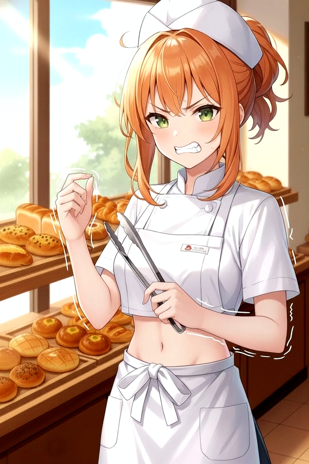 トングカチカチ欲を我慢