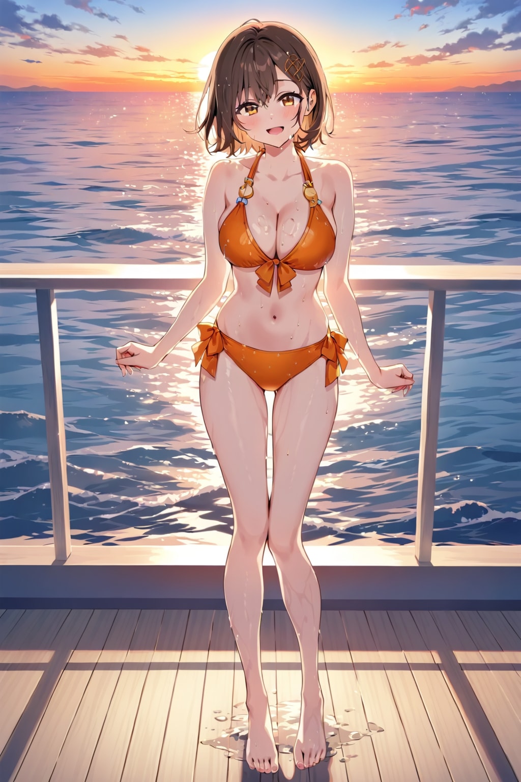 水着の彼女