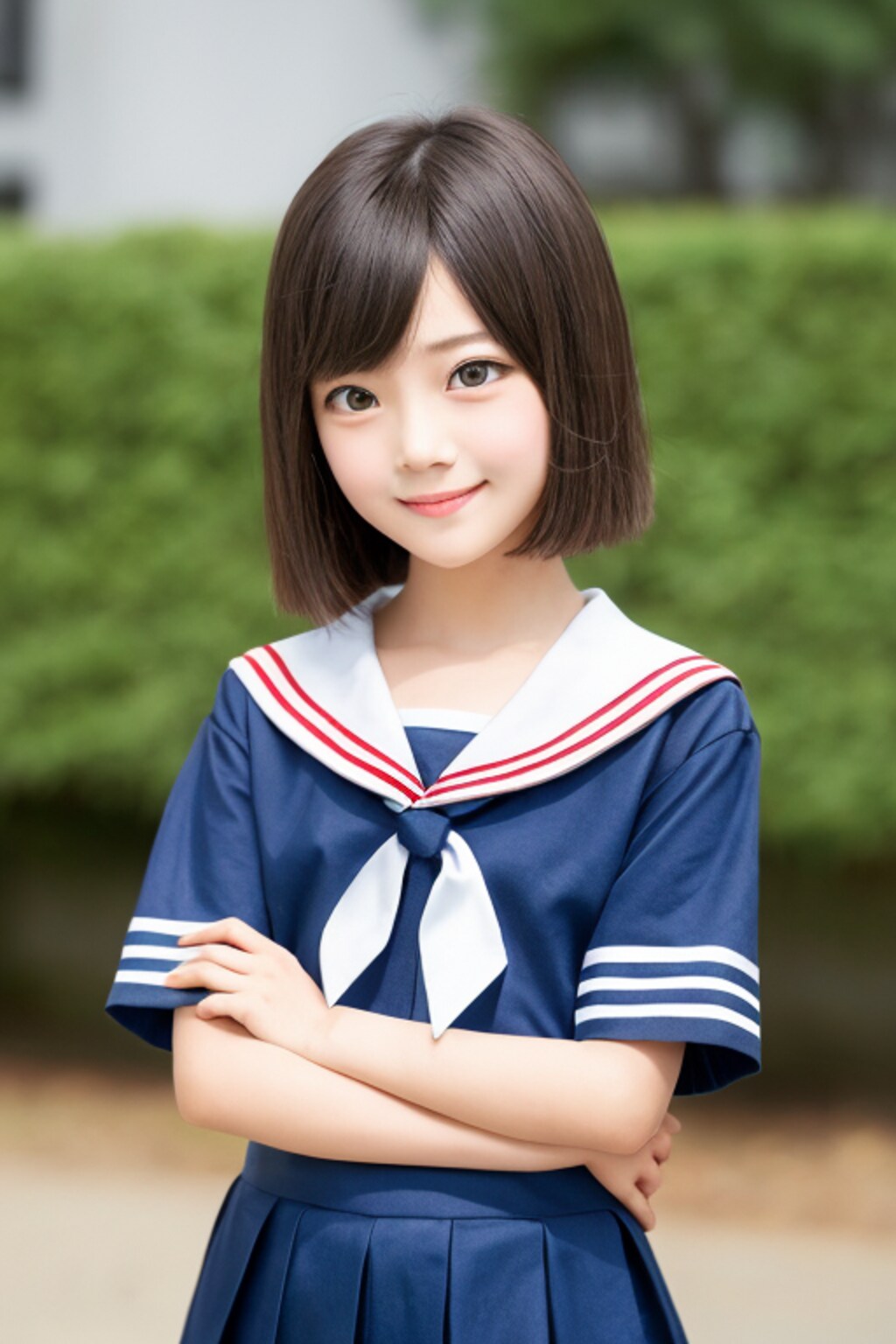 118　伝統的セーラー服に挑む