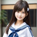 118　伝統的セーラー服に挑む 2枚目