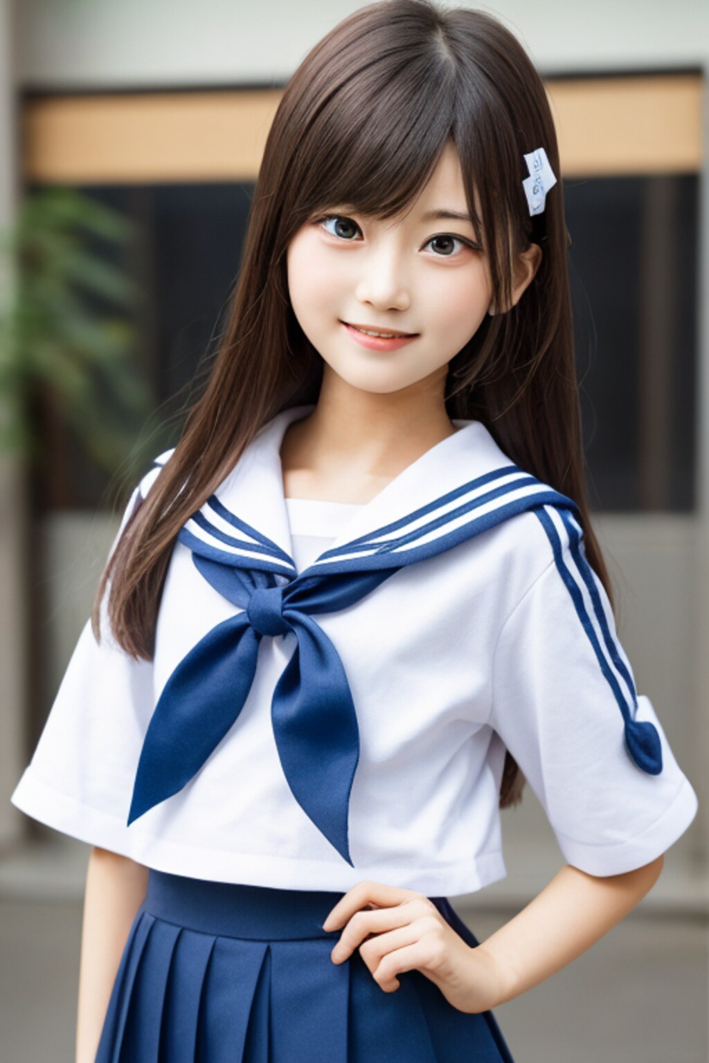 118　伝統的セーラー服に挑む