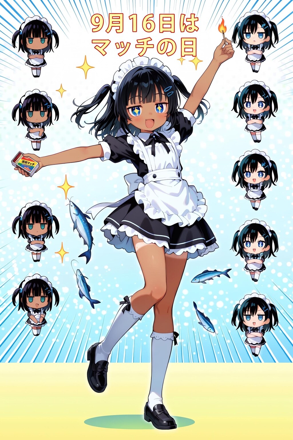 メイドこなつちゃんとちびキャラ～ズ Z916